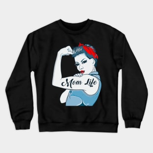 Mom Life Crewneck Sweatshirt